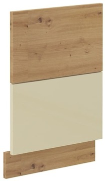 KREMOWY FRONT DO ZMYWARKI ARTISAN 45 CM Z COKOŁEM