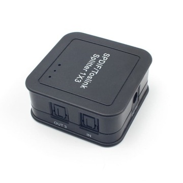 Разветвитель TOSLINK, активный оптический кабель SPDIF 1x3