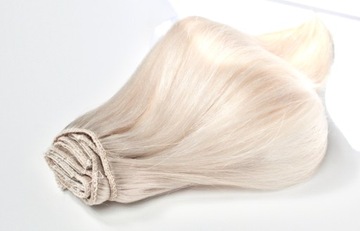 Прикрепленный зажим для волос в 40 см натурального движения