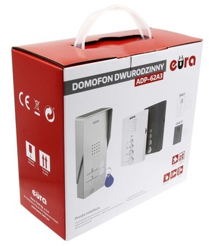 Домофон 2 ДВЕ СЕМЬИ Громкая связь GATE Считыватель брелоков GATE