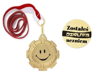 Medal WESOŁEK PASOWANIE na UCZNIA PRZEDSZKOLAKA