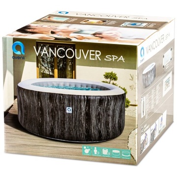 JACUZZI OGRODOWE VANCOUVER -6P 6 MIEJSCOWE