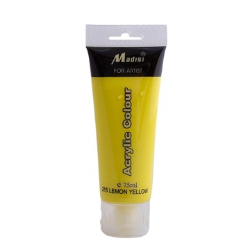 FARBA akrylowa AKRYL 75ml MADISI lemon yellow 215