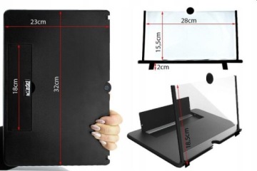 Увеличительное стекло с большим экраном 16 дюймов для смартфона