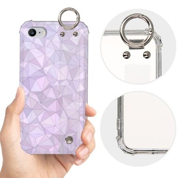 ETUI SHOCK z PASKIEM do IPHONE 7 Love Miłość Wzory
