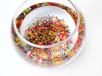 Шарики водного геля для цветов для декора растений, гидрогель декоративный 50 000 шт.