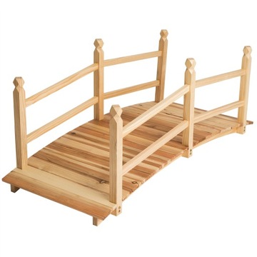 Drewniany most ogrodowy 137cm