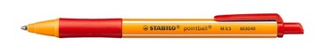 Długopis Stabilo Pointball 0.5 Czerwony