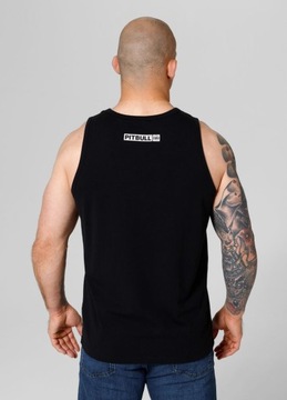 Męski Tank Top Pitbull Slim Fit Hilltop Koszulka bez rękawów Podkoszulek