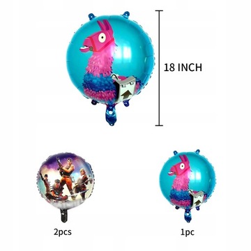 FORTNITE Набор воздушных шаров для украшения дня рождения, 24 шт.