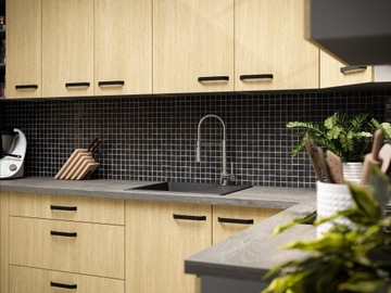 Угловой кухонный шкаф, 105 см, ЕЛОЧКА