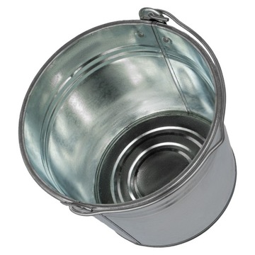 ВЕДРО МЕТАЛЛИЧЕСКОЕ ОЦИНКОВАННОЕ 5 Л, ПРОЧНОЕ ОЦИНКОВАННОЕ