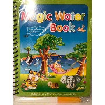 kolorowanka wodna Magic Water Book zwierzęta