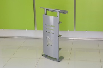 Кафедра 60х60х115см с логотипом