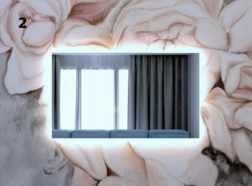 ЗЕРКАЛО СО СВЕТОДИОДНОЙ ПОДСВЕТКОЙ 60 x 80 см BORNEO