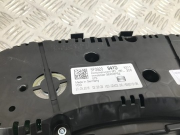 PŘÍSTROJOVÁ DESKA SEAT ATECA 16- 1.6 TDI 5F0920941D GB