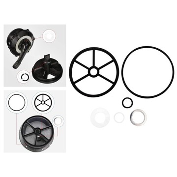 6 шт. клапанов для бассейнов и спа-клапанов для бассейнов и спайдерной прокладки распределителя запчастей.