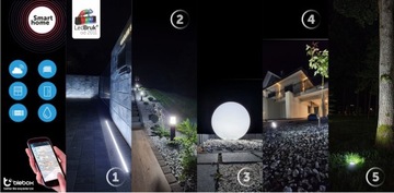 4 светодиодных брусчатки LedBruk 24 В Creativ RGBW BC