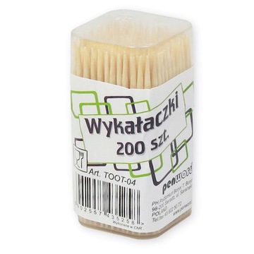 WYKAŁACZKI PATYCZKI TOOT-04 200szt PENWORD