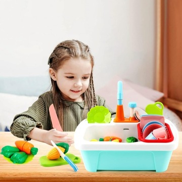 Кухонная мойка, набор игрушек с циркуляцией воды,