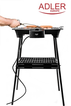 АДЛЕР САДОВЫЙ ЭЛЕКТРОГРИЛЬ ДЛЯ КВАРТИРЫ 2400 Вт