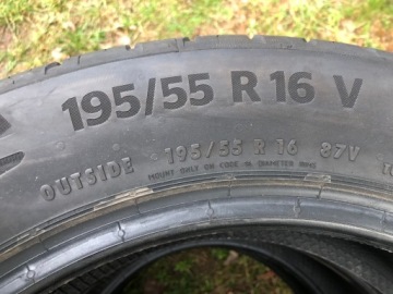 195/55 R16 CONTINENTAL ECOCONTACT 6 new 87V DEMO sale !