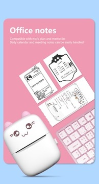 Беспроводной портативный принтер этикеток, мини