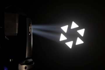 Светодиодная вспышка 4x LED MOVING HEAD 150 Вт 3в1 - 4 x