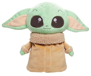 Star Wars Jumping Grogu Plush Toy with Jumping Action and Sounds, Soft Doll