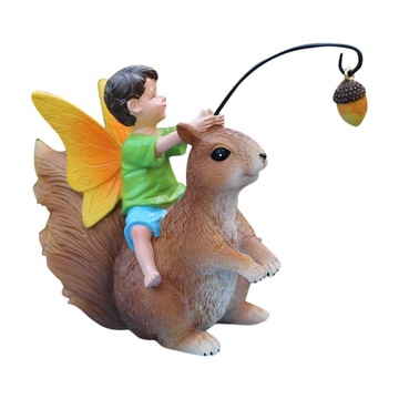 STATUA ELFA FIGURKA ELFA NA BIURKO ŻYWICY ELF