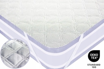 OCHRANIACZ NAKŁADKA POKROWIEC NA MATERAC 190x200 PODKŁAD WODOODPORNY VIP