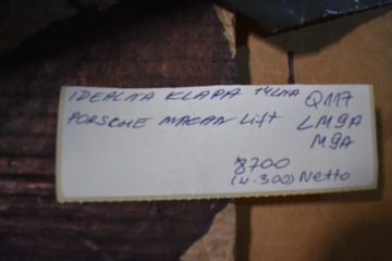 IDEALNI VÍKO KUFRU ZADNÍ PORSCHE MACAN FACELIFT W KOLOR: LM9A M9A 1