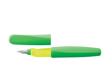 Pióro wieczne Pelikan Twist neon zielone+2 x nabój