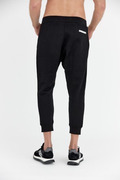 DSQUARED2 Czarne spodnie RELAX DEAN JOGGERS r L