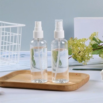 BUTELKA Z ATOMIZEREM PODRÓŻNA ROZPYLACZ ATOMIZER KOSMETYKI CHEMIE 75 ml D.
