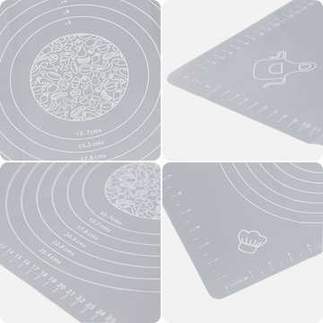 КОВРИК СИЛИКОНОВЫЙ КУХОННЫЙ КОВРИК 30х40см