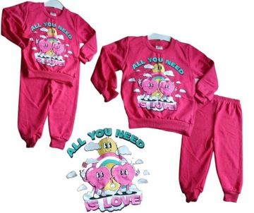 DRES 2 cz KOMPLET BLUZA SPODNIE 80-86