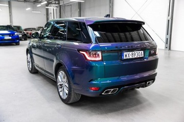Land Rover Range Rover Sport II SUV Facelifting 5.0L V8 S/C 575KM 2019 Land Rover Range Rover Sport SVR 575KM. Lakier SVO, zdjęcie 7