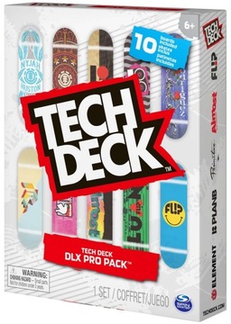 TECH DECK ZESTAW FINGERBOARD DESKOROLKA DLX PRO