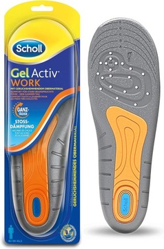 КОМФОРТНЫЕ СТЕЛЬКИ ДЛЯ МУЖСКОЙ ОБУВИ SCHOLL GEL ACTIV 40-46 Р