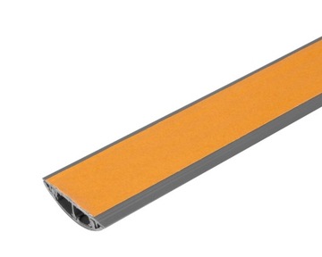 KORYTO KABLOWE KANAŁ LISTWA MASKUJĄCA DO KABLI PODŁOGOWA Z TAŚMĄ 50x12 2M