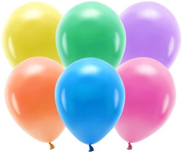 BALONY PASTELOWE KOLOROWE WESELE 18 URODZINY 25szt