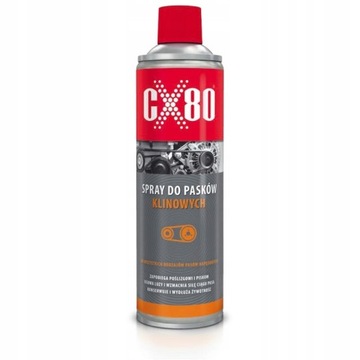 CX80 SPRAY 500ML DO PASÓW PASKÓW KLINOWYCH