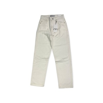 Spodnie damskie jeansowe ZARA MOM FIT 36