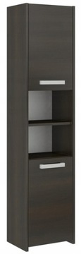 SZAFKA ŁAZIENKOWA REGAŁ SŁUPEK 30CM WENGE PL Ł-30
