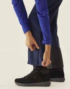 Męskie spodnie narciarskie 4F spodnie na narty wodoodporne M czarny