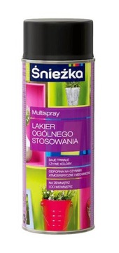 MULTISPRAY OGÓLNEGO STOSOWANIA *CZARNY MAT* 400ML RAL9005