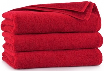 ZWOLTEX Ręcznik KIWI 2 bawełna EGIPSKA 70x140 CZERWONY