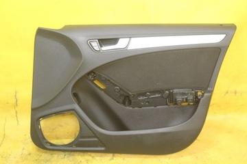 КОМПЛЕКТ ОБИВКИ ДВЕРЕЙ S-LINE АНГЛИЙСКИЙ AUDI A4 B8 4 ПРЕДМЕТА АНГЛИЙСКИЙ