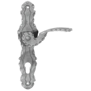 ПРАВАЯ ДОСКА С РУЧКОЙ ДЛЯ ВОРОТ 72мм КОВЫЕ ЭЛЕМЕНТЫ